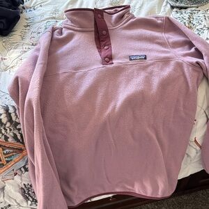 Patagonia Lavender Snap-T Fleece